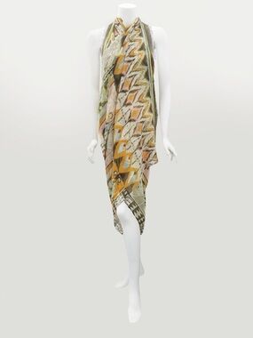 NWT RAJ MARCY PRINTED PAREO / SCARF / STOLE / HALTER DRESS